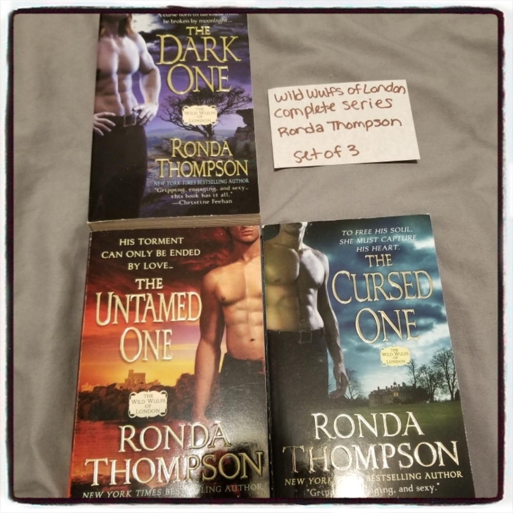 💥Final Markdown💥Wild Wulfs of London Trilogy by Ronda Thompson